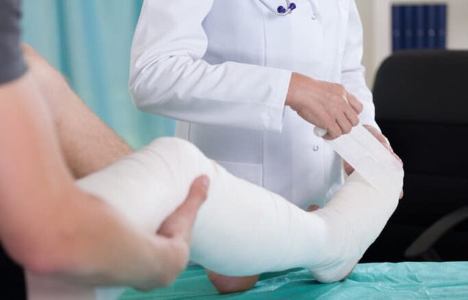 knee pain plaster