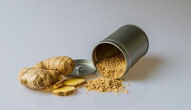 Ginger ointment for the treatment of cervical osteochondosis