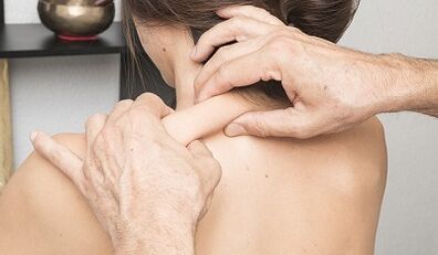 Massage with cervical osteochondosis
