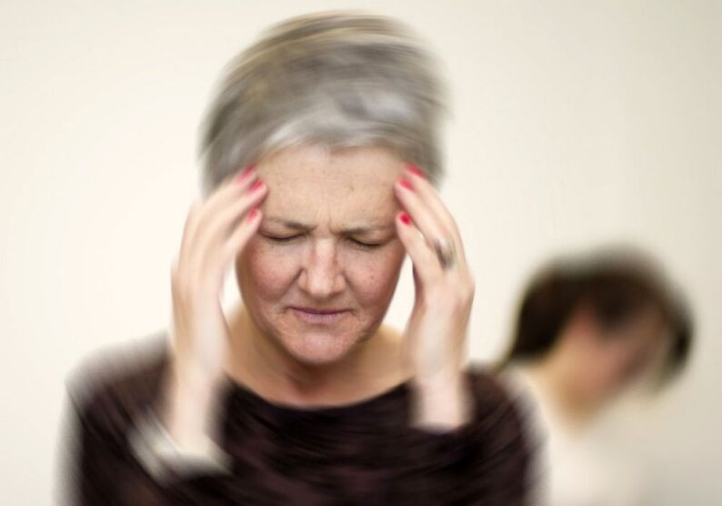 dizziness for cervical osteochondosis