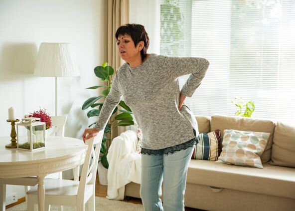 osteochondrosis in a woman