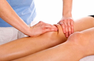 Massage with osteoarthritis of the knee joint